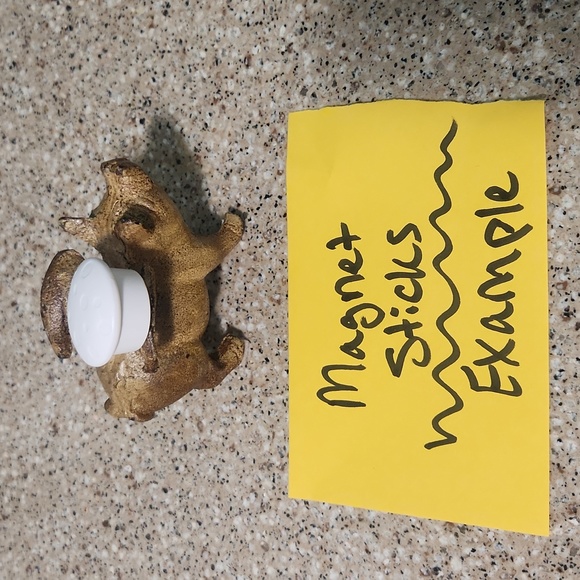 Cast Iron, Piggy Bank Weight, Brown, Bronze, Paper weight. - Picture 13 of 13